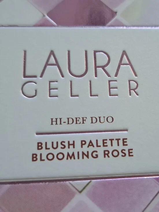 LAURA GELLER HI-DEF DUO BLUSH PALETTE BLOOMING ROSE - Picture 8 of 11